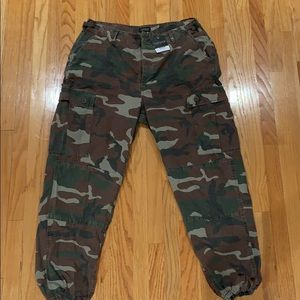 Topshop Camouflage Cargo Pants